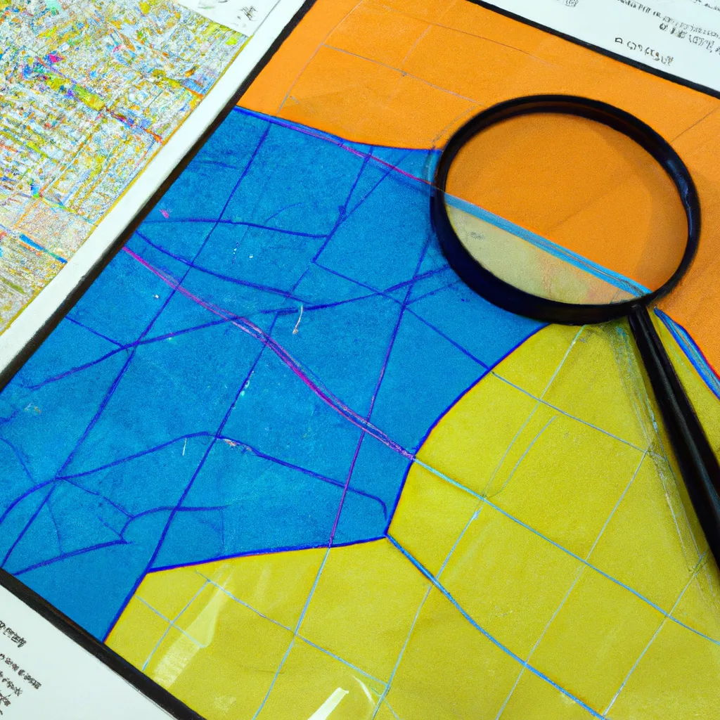Zoning map of an Indiana municipality showing development zones