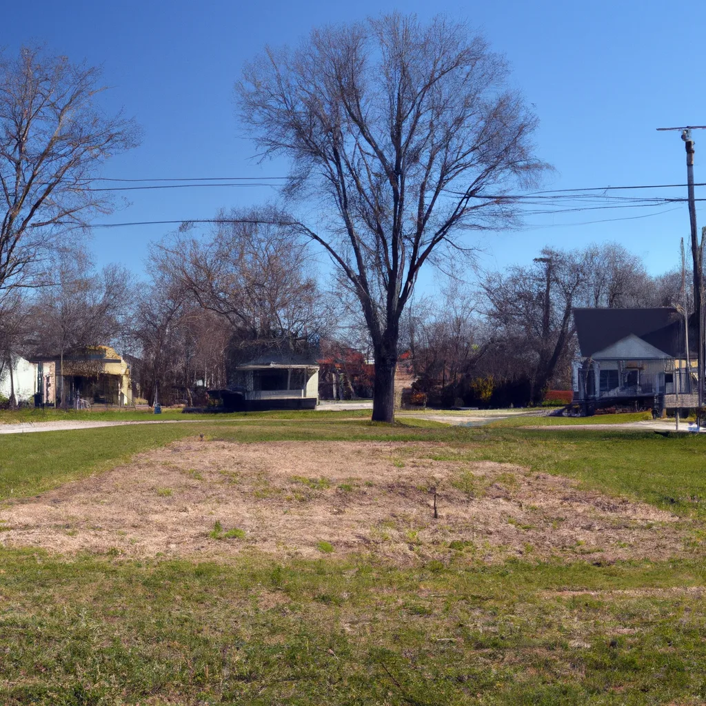 Vacant residential lot in Evansville, IN