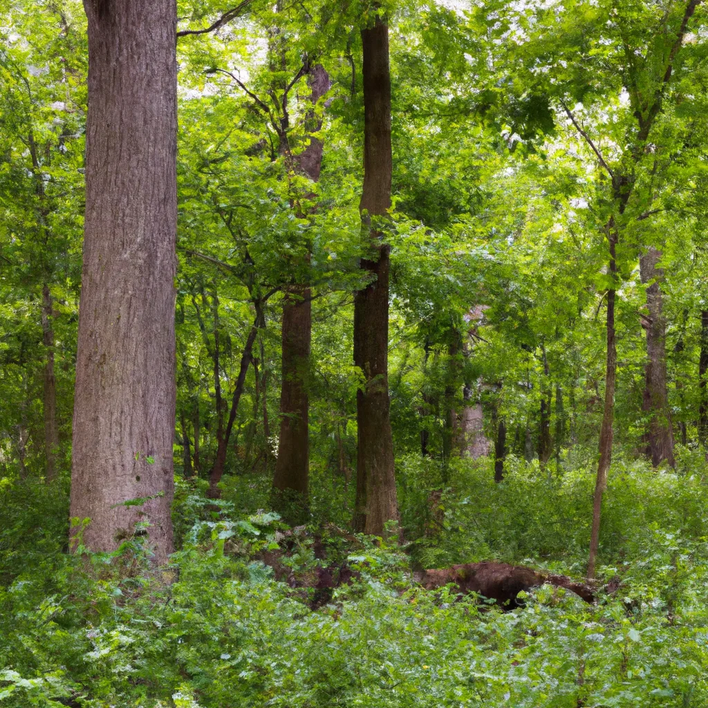 Wooded forest parcel near Carmel, IN