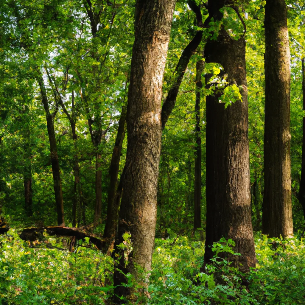 Wooded forest parcel near Elkhart, IN