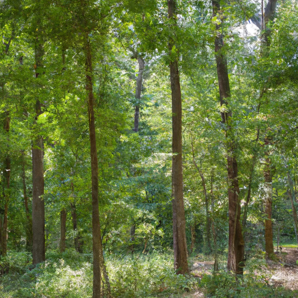Wooded forest parcel near Evansville, IN